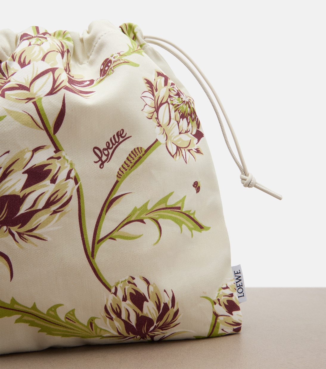 Pouch Paula's Ibiza de lona estampado | Loewe