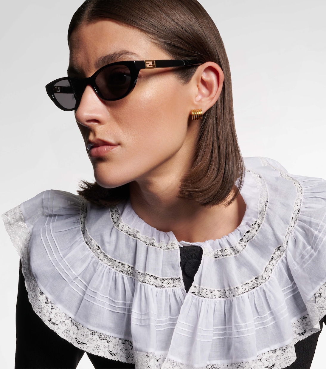 Baguette cat-eye sunglasses | Fendi