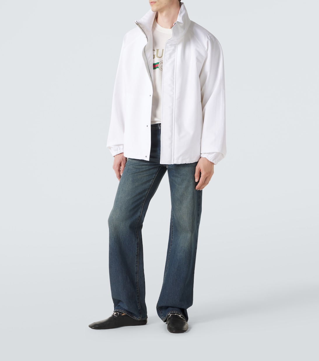Cotton canvas blouson jacket | Gucci