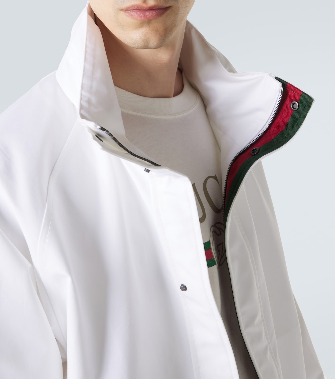 Cotton canvas blouson jacket | Gucci