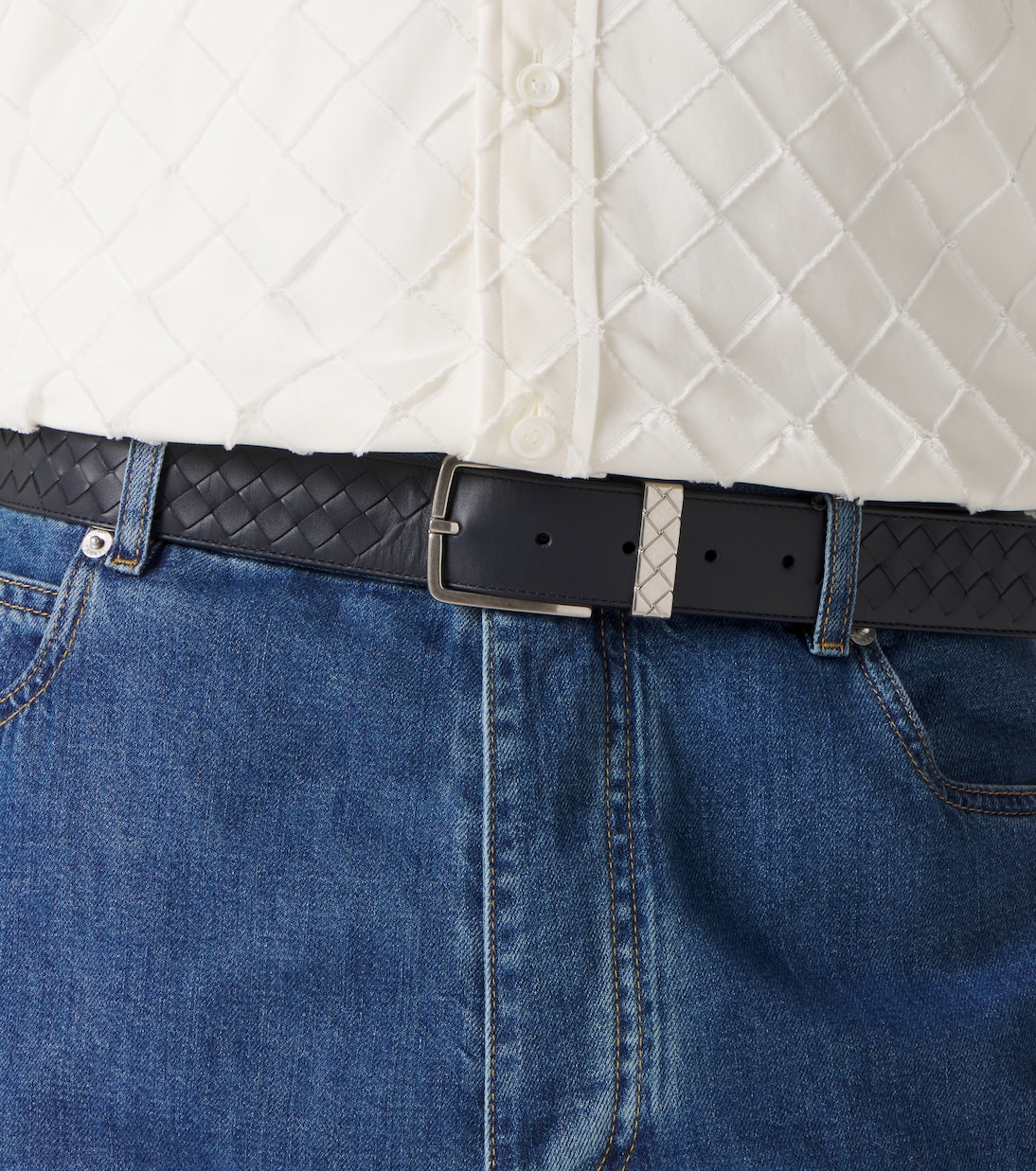 Intrecciato leather belt | Bottega Veneta