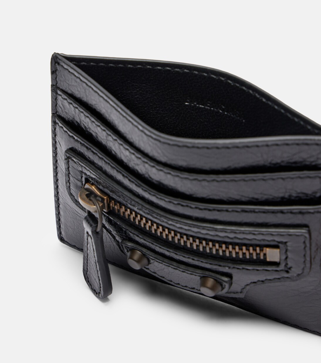 Tarjetero Le City de piel | Balenciaga