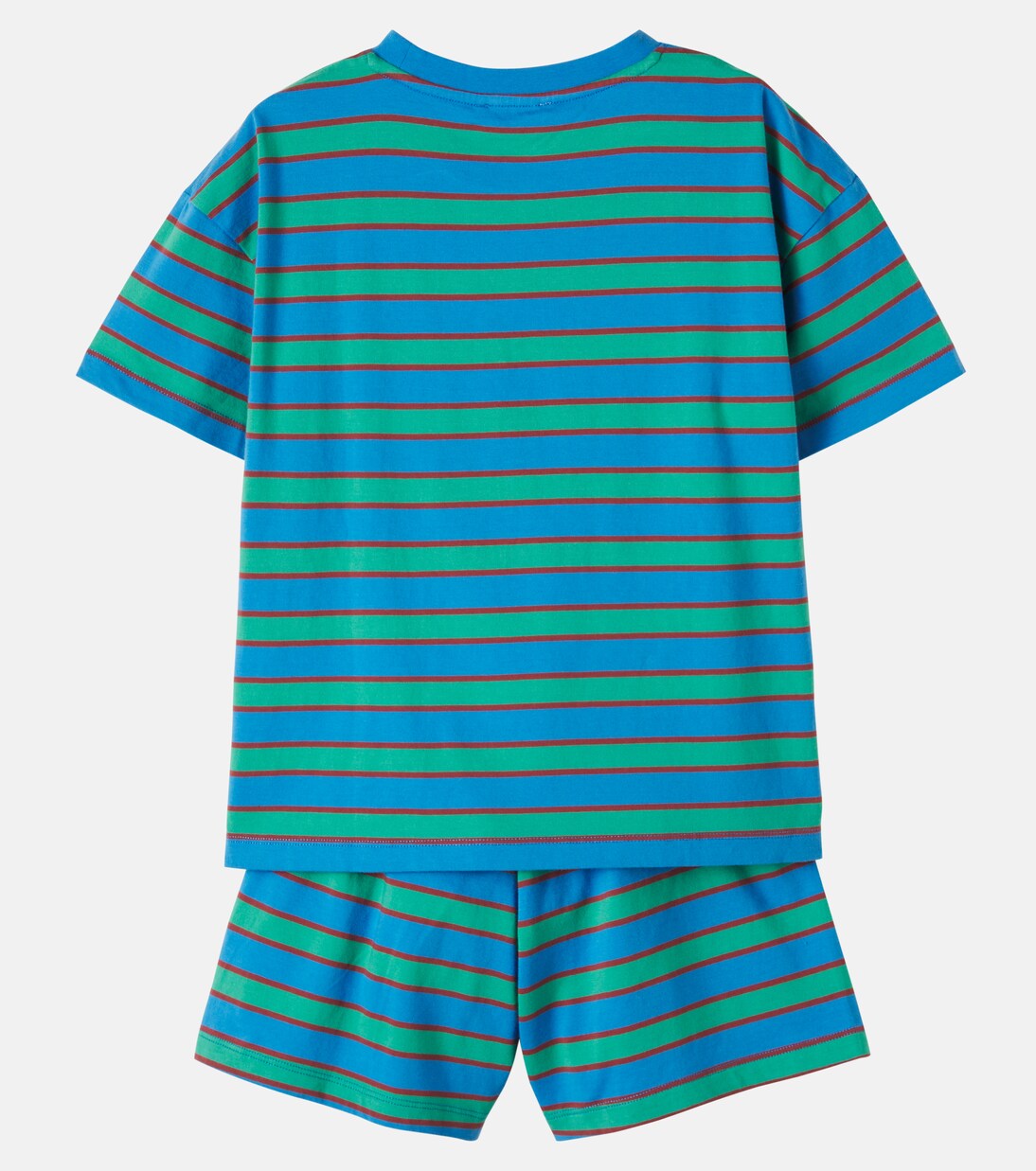 Bobo Choses Blue Stripes cotton pajamas | Bobo Choses