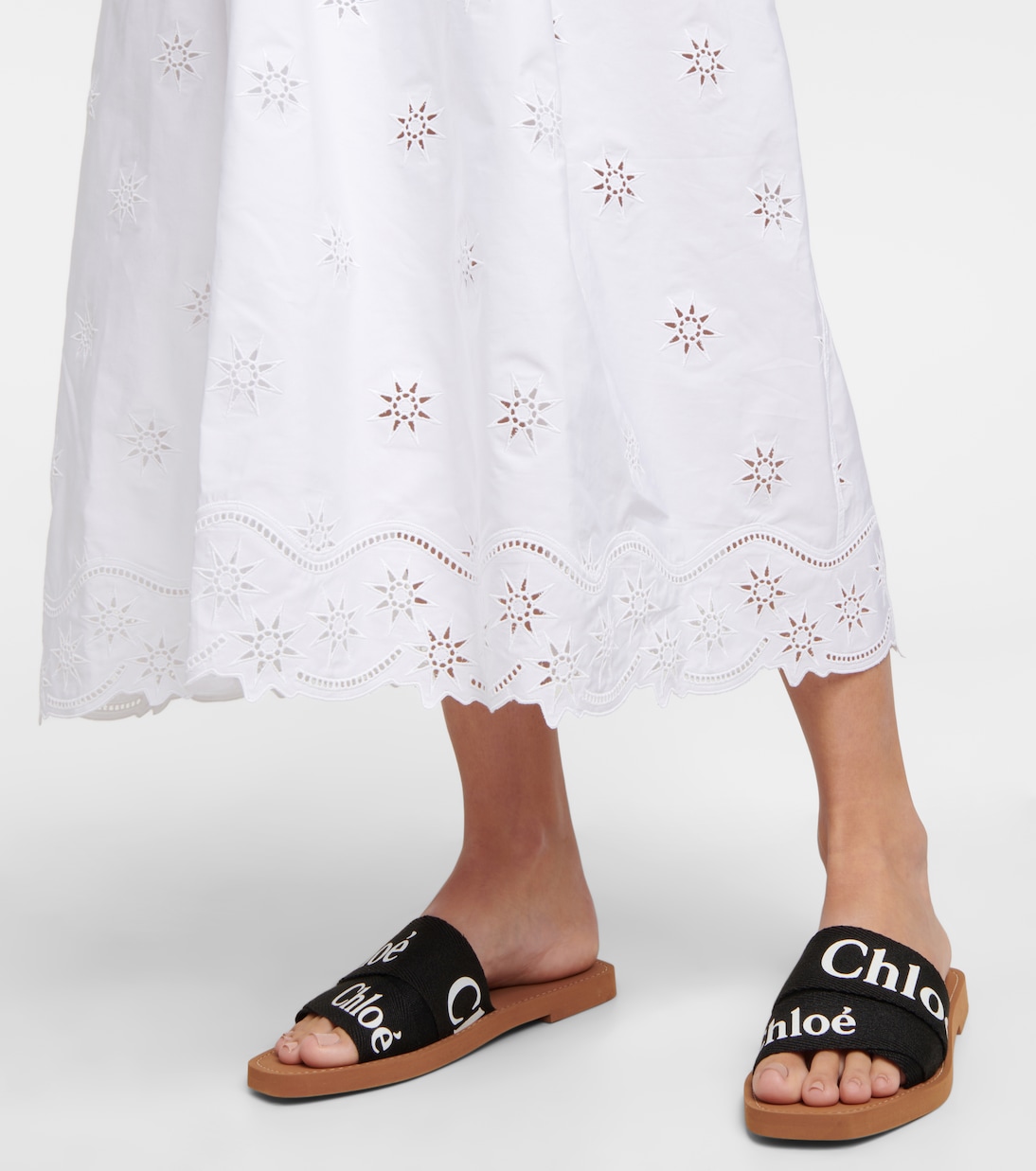Pantoletten Woody aus Canvas | Chloé
