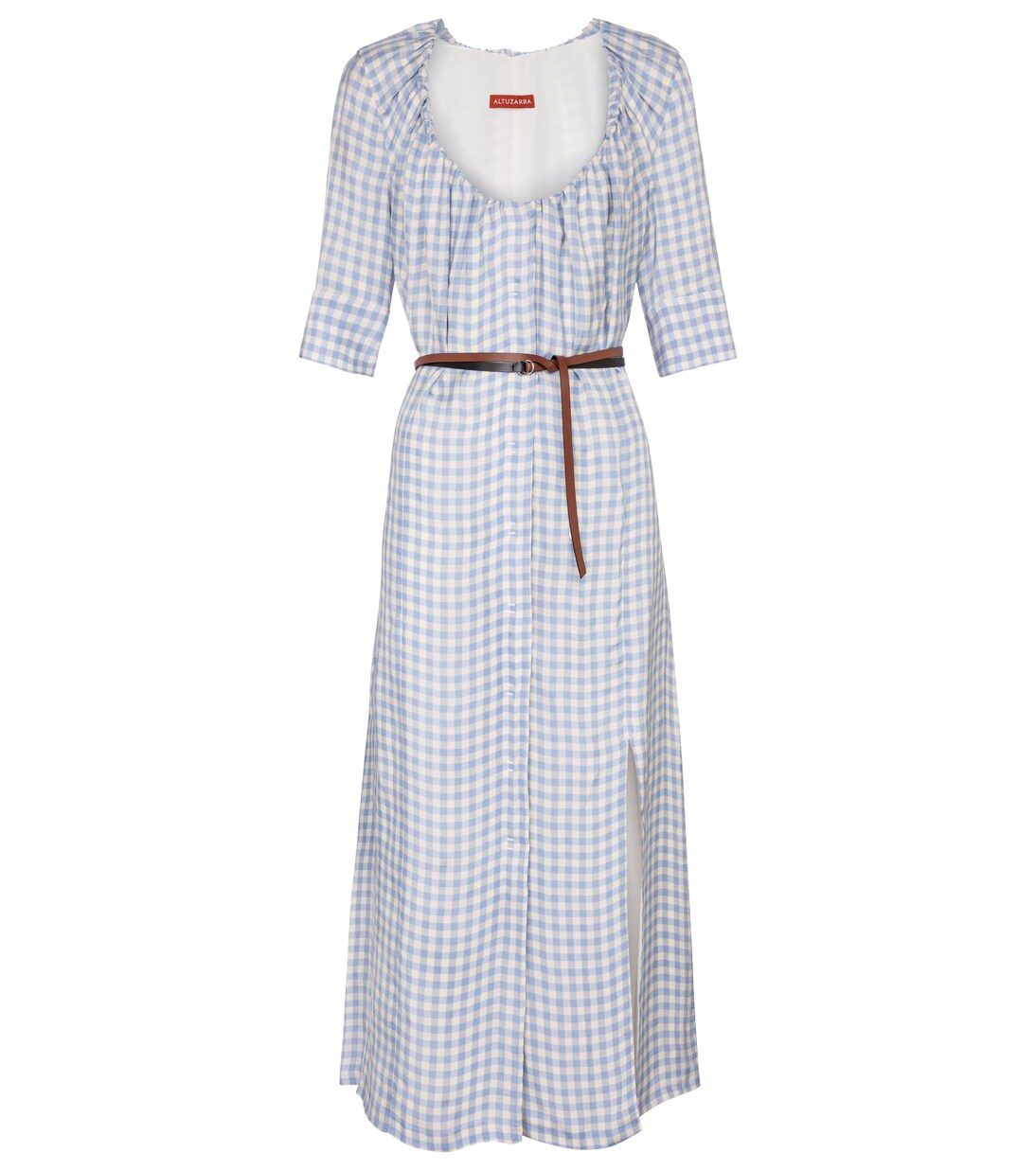 Giselda gingham midi dress | Altuzarra