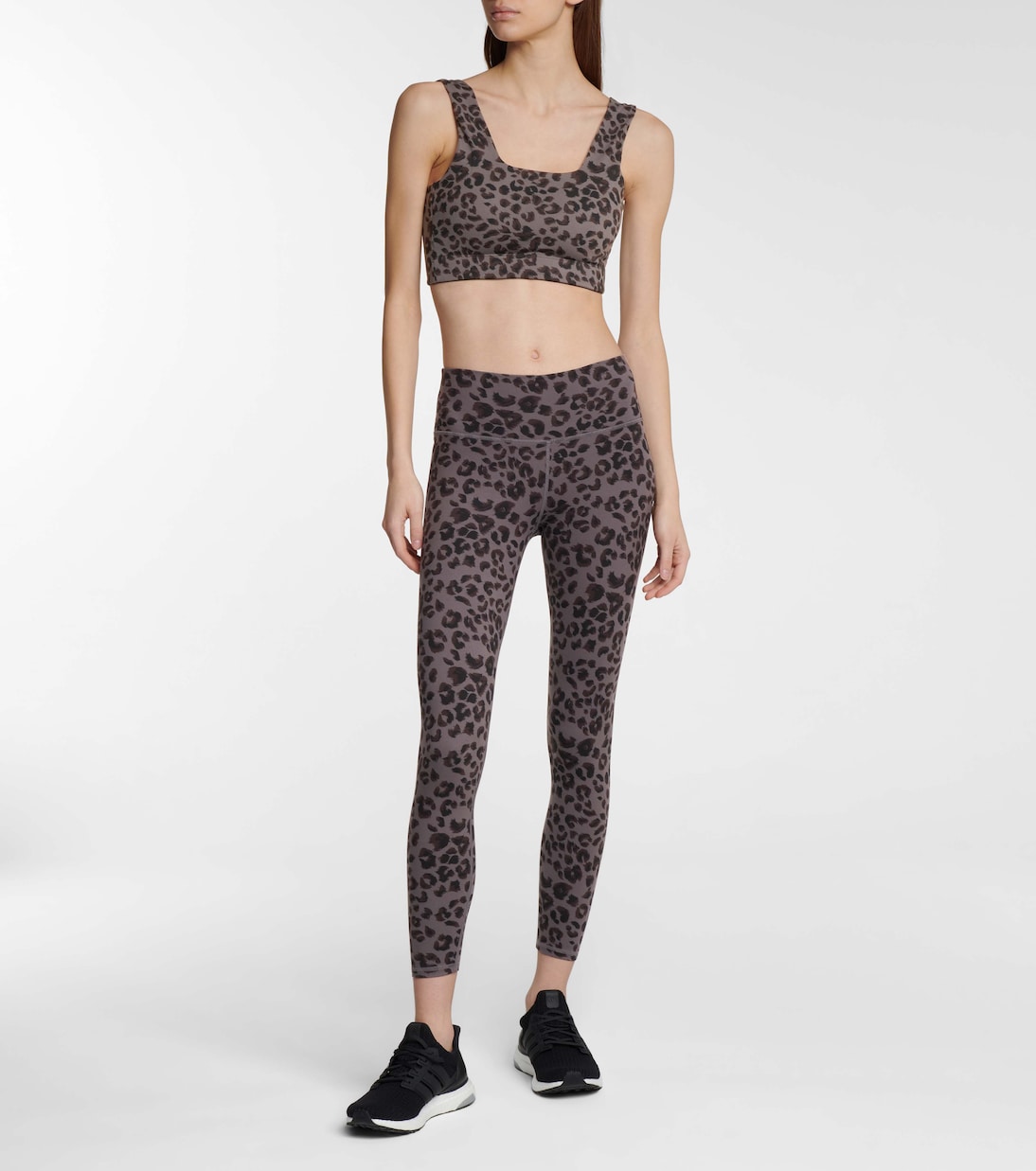 Delta cheetah-print sports bra | Varley
