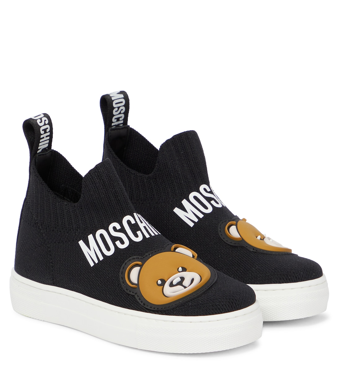 Sneakers in maglia stretch | Moschino Kids