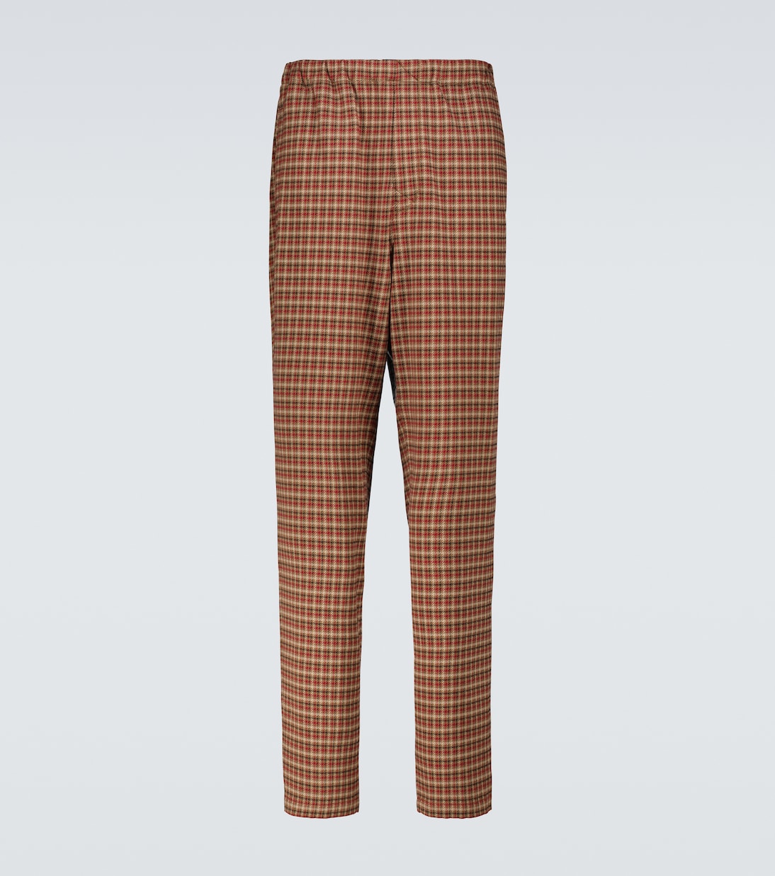 Checked tapered pants | Undercover