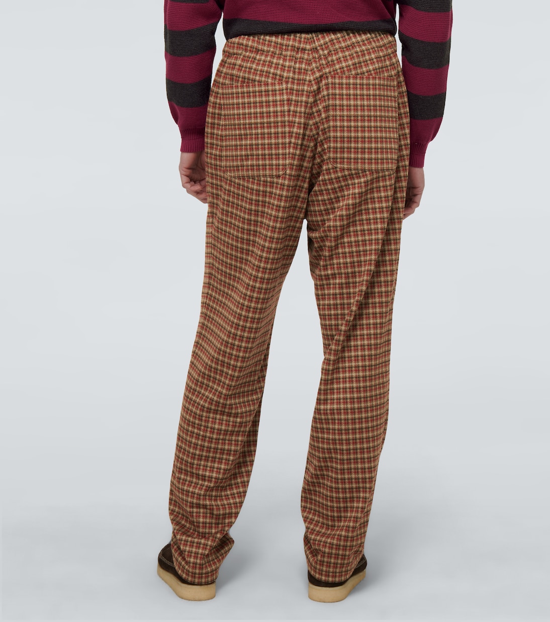 Checked tapered pants | Undercover