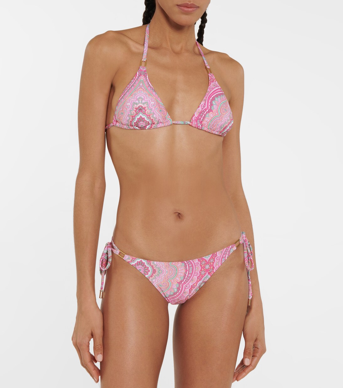 Haut de bikini Cancun à motif cachemire | Melissa Odabash