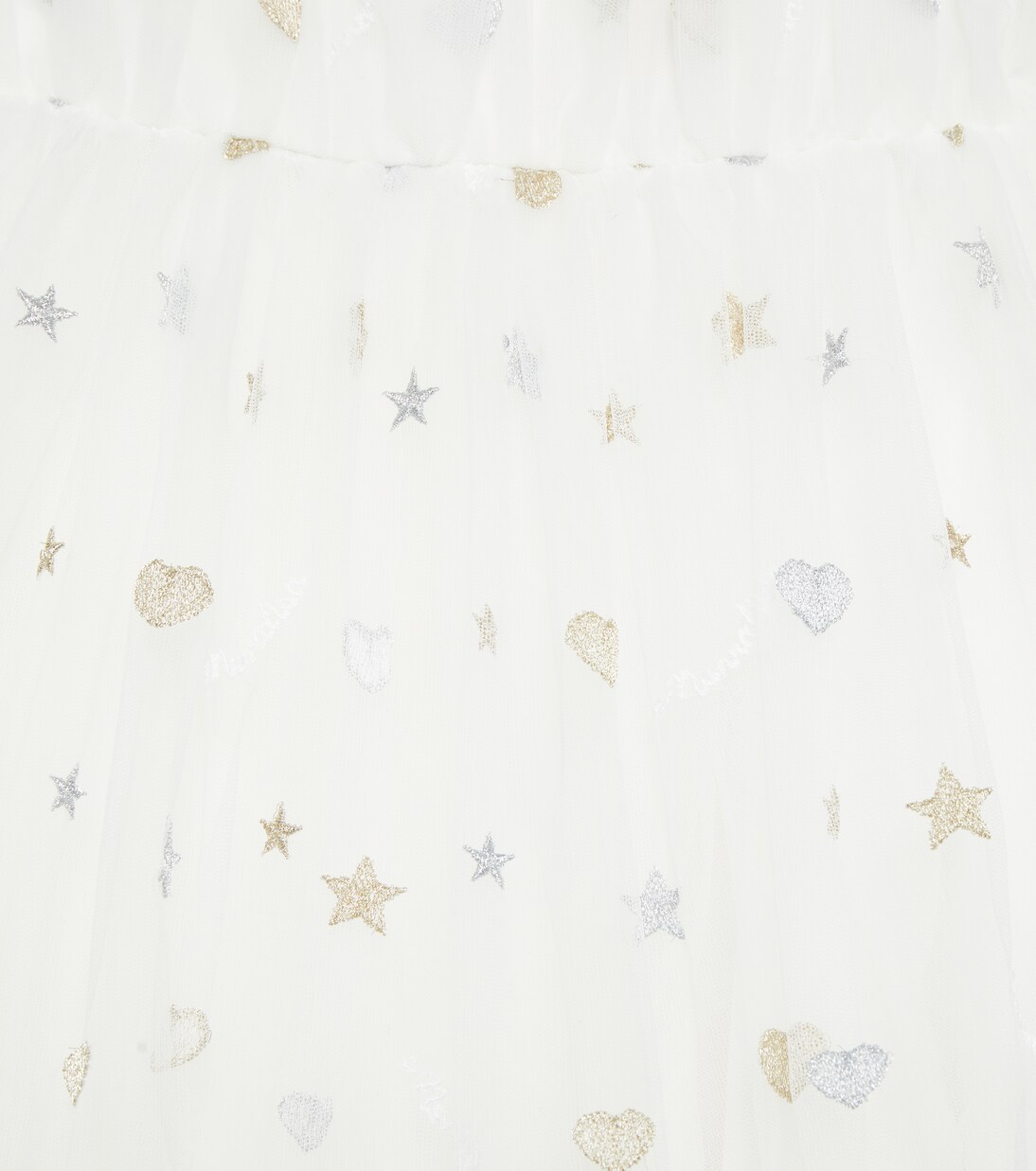 Robe brodée en tulle | Monnalisa