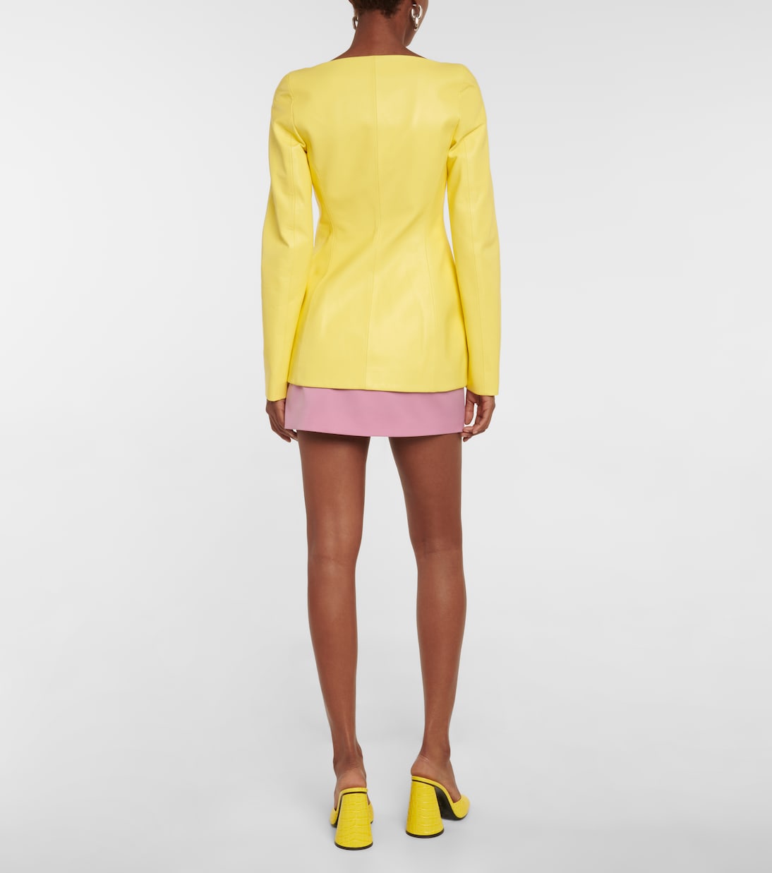 Blazer Marie aus Leder | The Attico