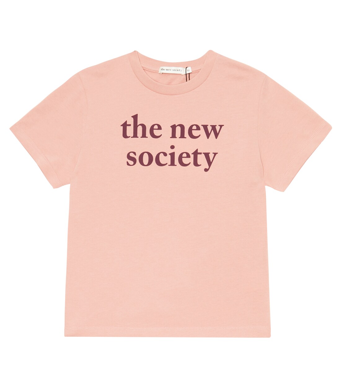 Logo cotton T-shirt | The New Society