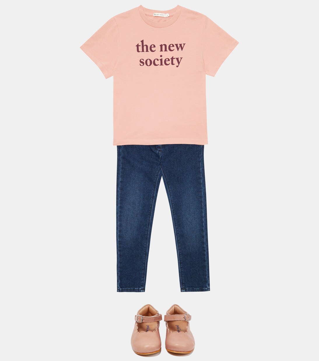 Logo cotton T-shirt | The New Society