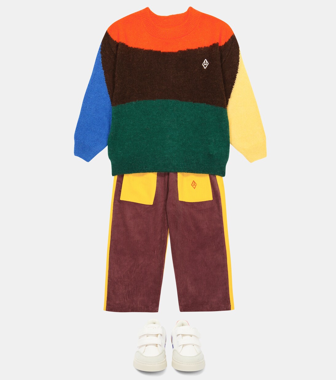 Arty Bull colorblocked sweater | The Animals Observatory