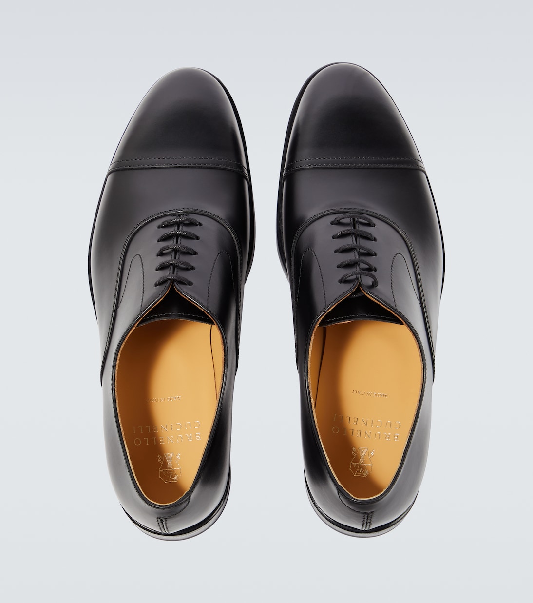 Leather Derby shoes | Brunello Cucinelli