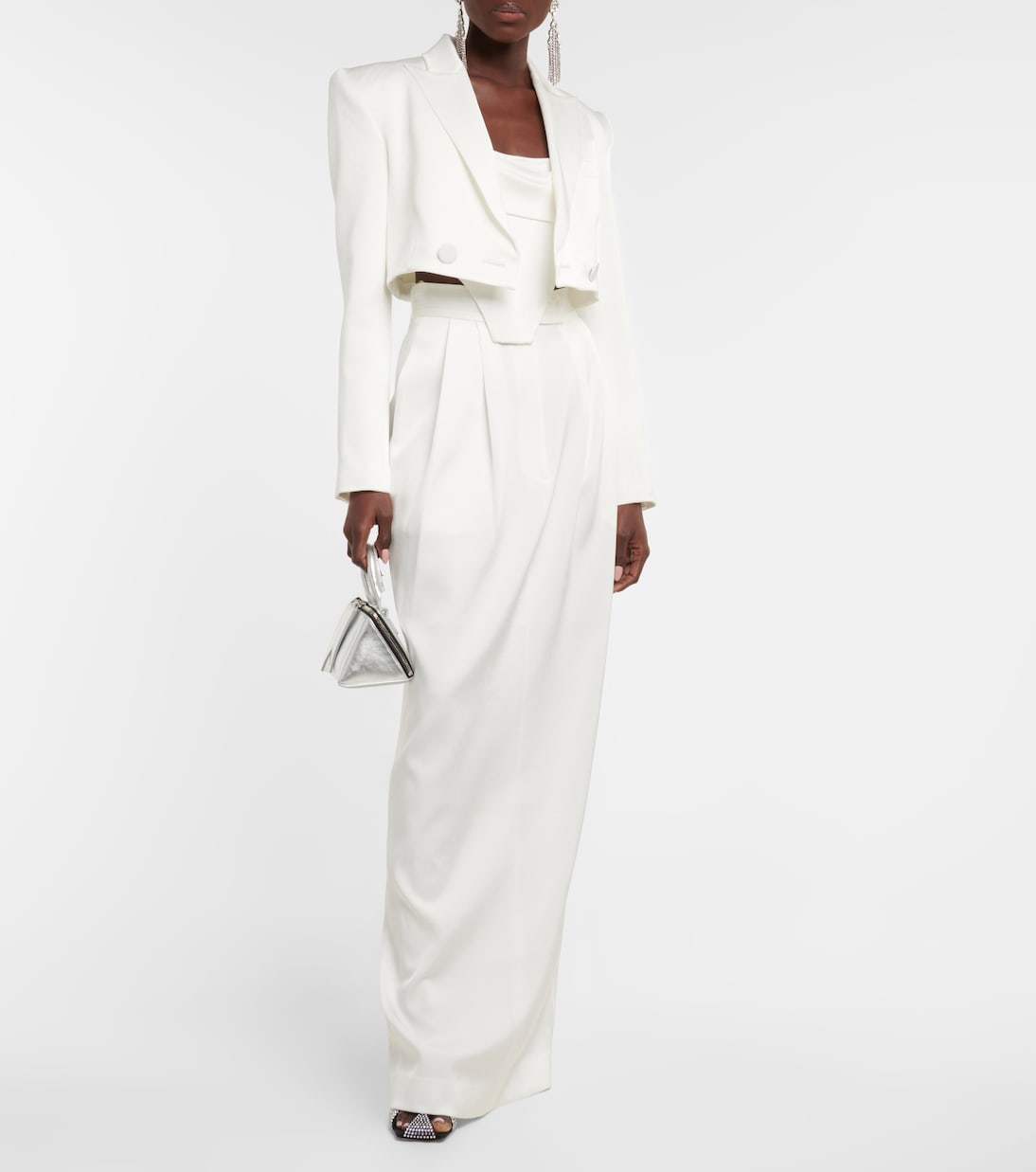 Cropped-Blazer Parker aus Crêpe | Alex Perry