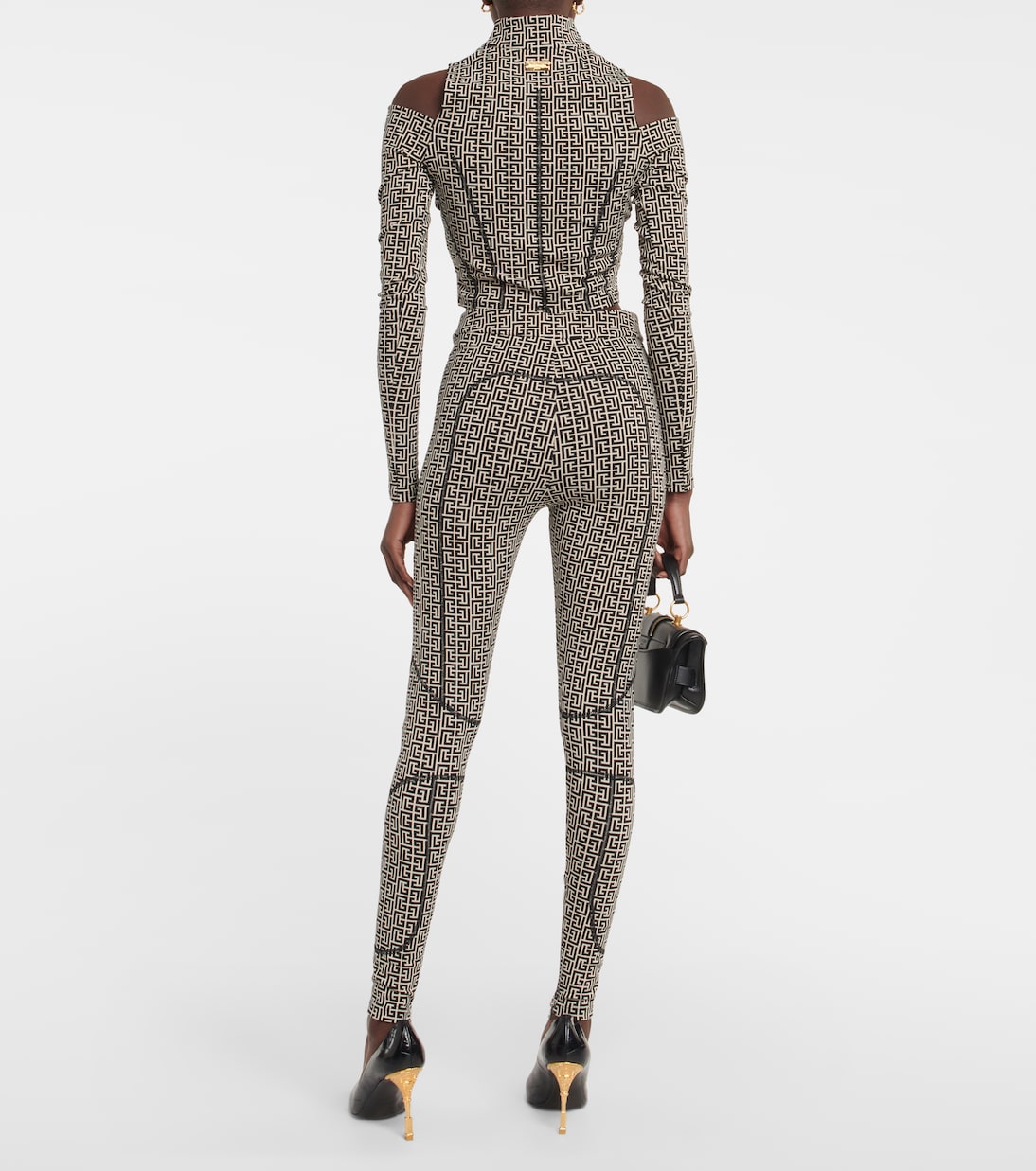 Cropped-Top aus einem Baumwollgemisch | Balmain