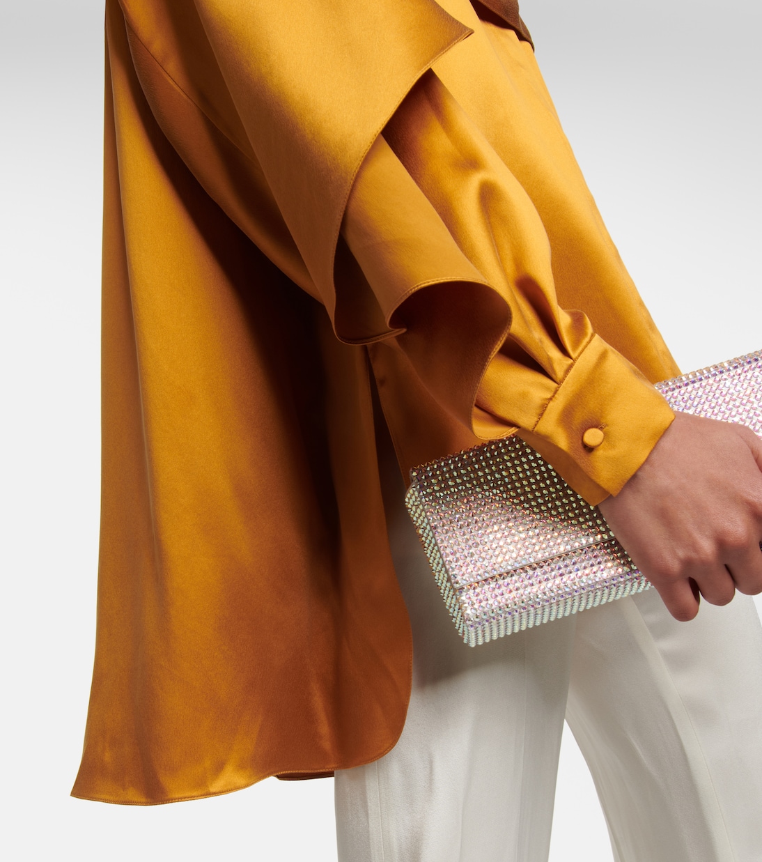 Top Kata aus Seidensatin | Roksanda