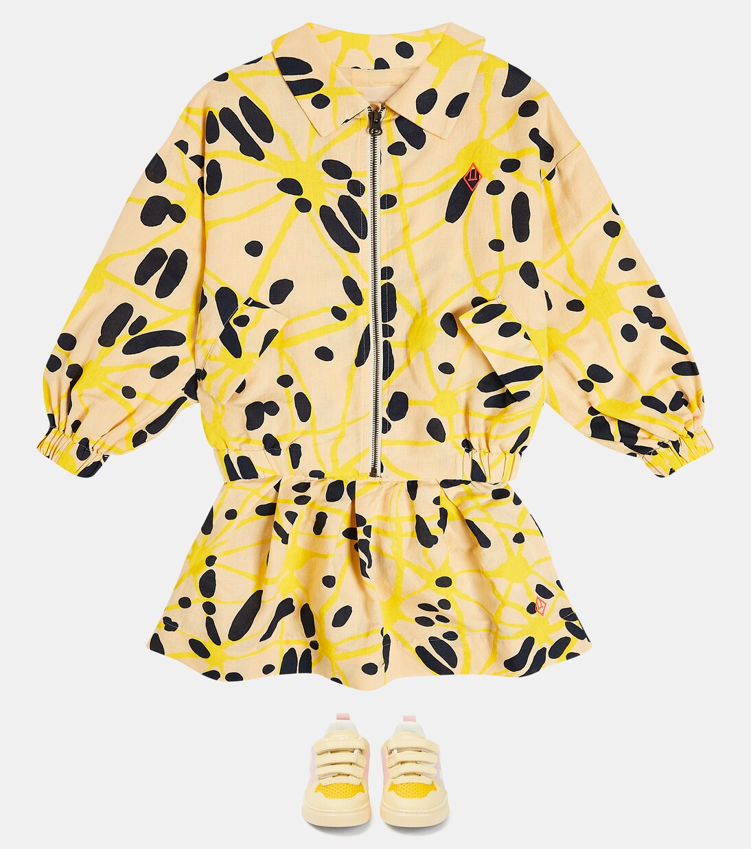 Tiger linen and cotton jacket | The Animals Observatory