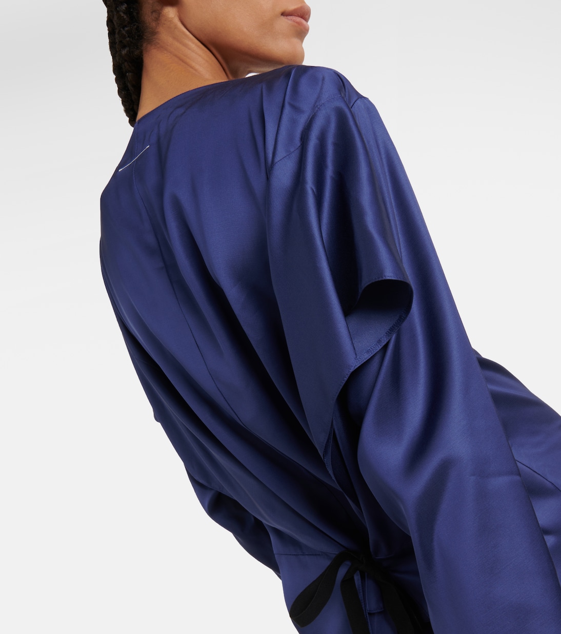 Midikleid aus Satin | MM6 Maison Margiela