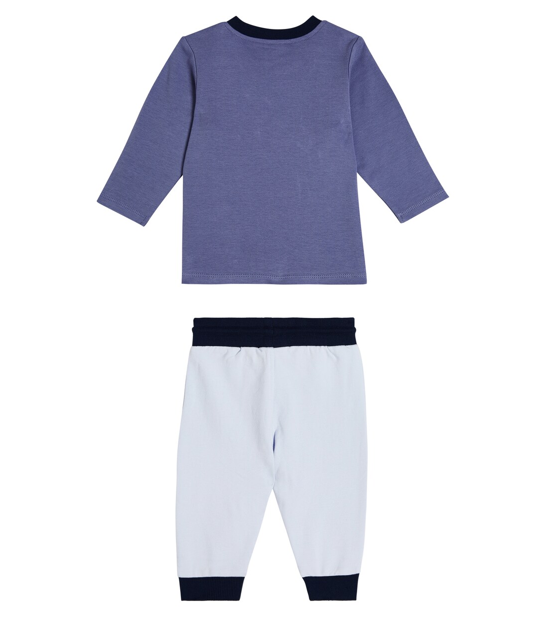 Baby printed cotton top and pants set | Kenzo Kids