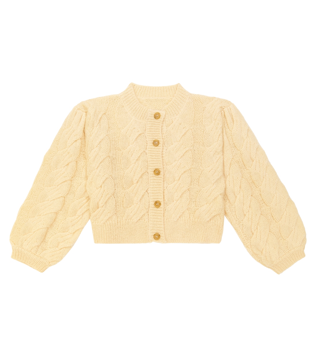 Tilda cable-knit wool-blend cardigan | Morley