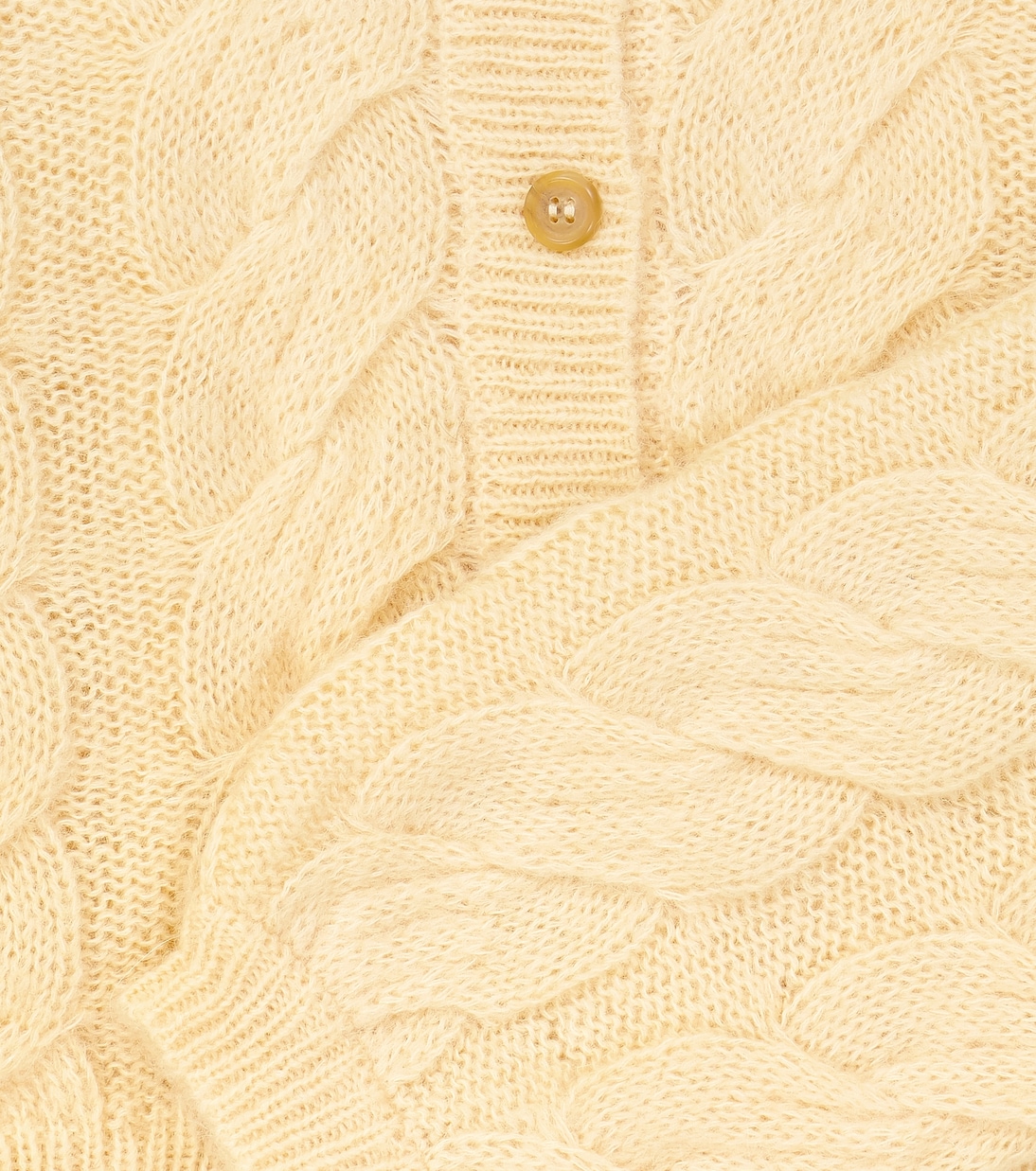 Tilda cable-knit wool-blend cardigan | Morley