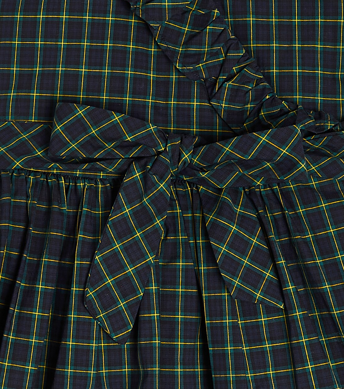 Plaid cotton wrap dress | Polo Ralph Lauren Kids