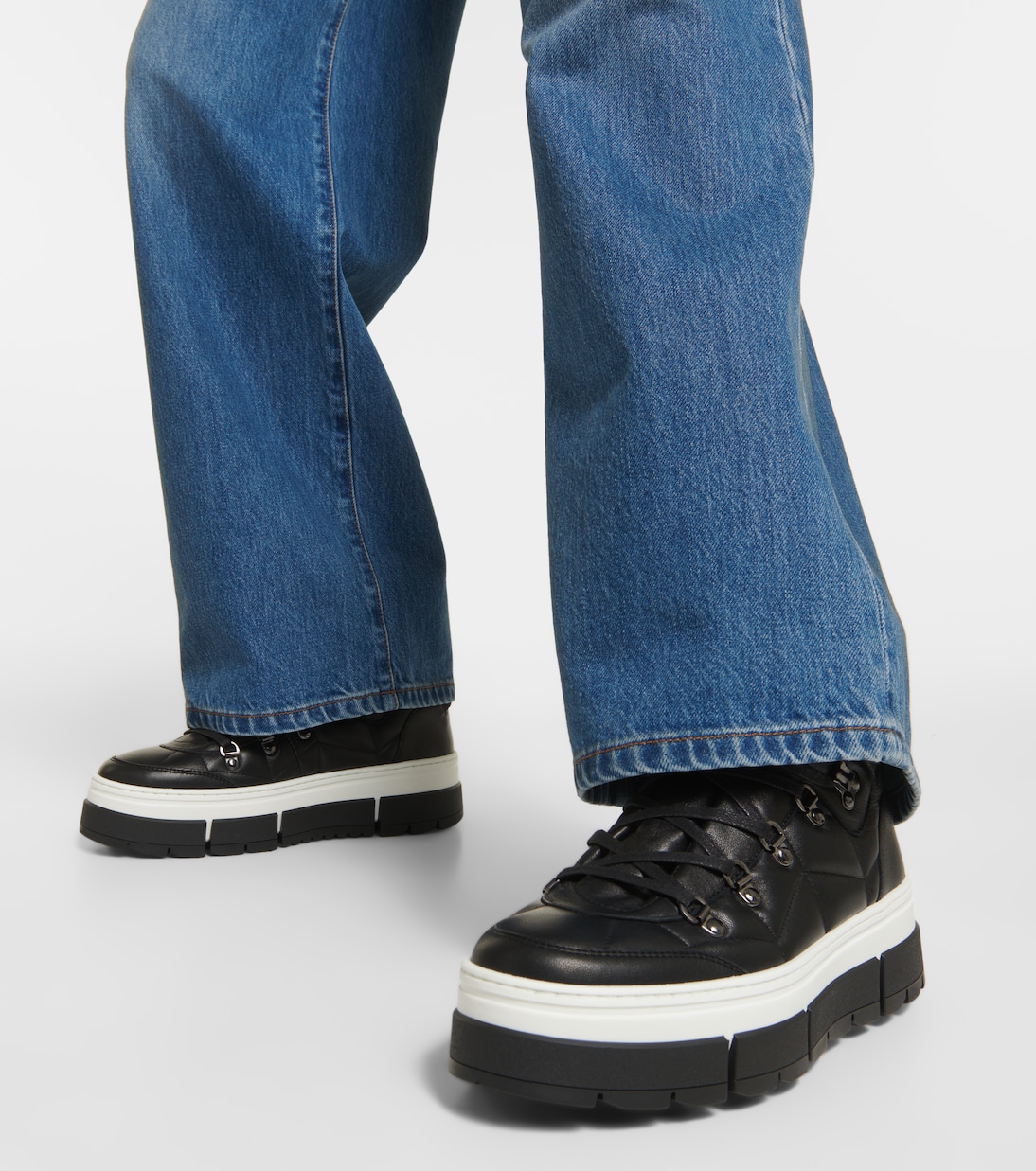 Bottines Vaduz en cuir et shearling | Bogner