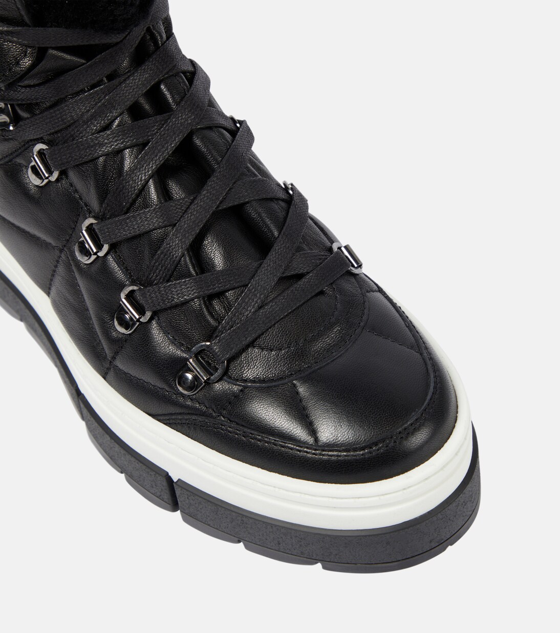 Bottines Vaduz en cuir et shearling | Bogner