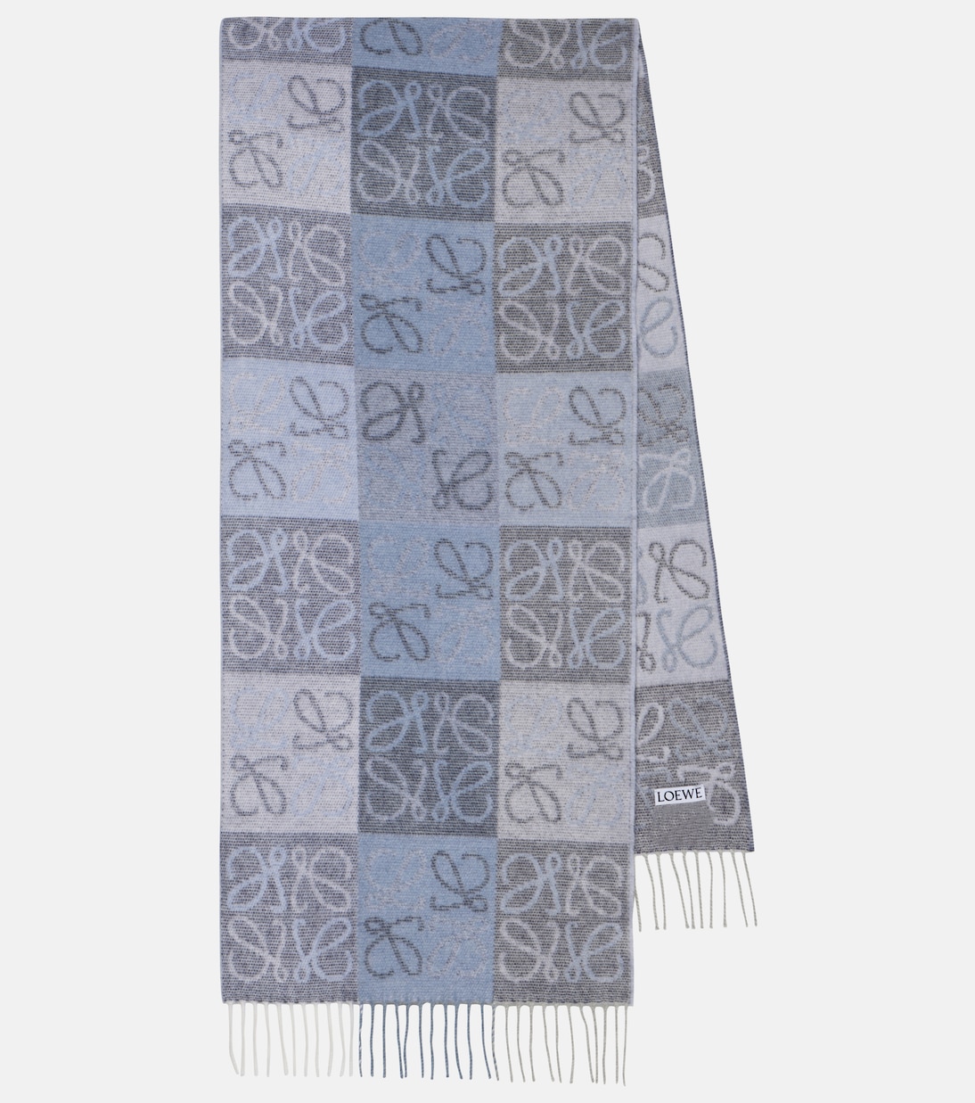 Anagram wool and cashmere scarf | Loewe