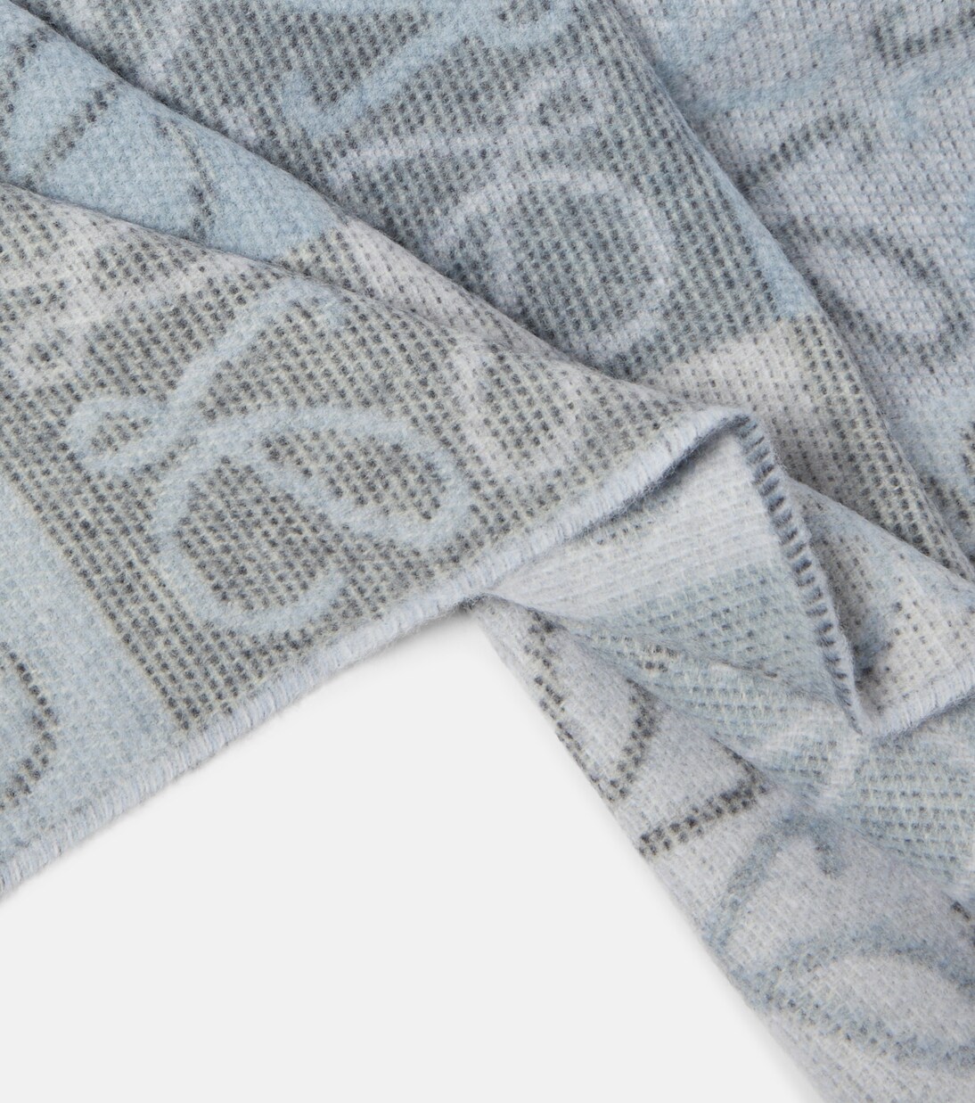 Anagram wool and cashmere scarf | Loewe