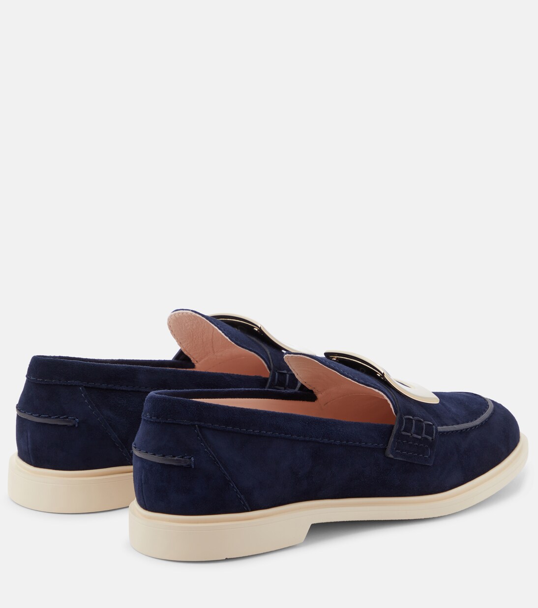 Loafers aus Veloursleder | Roger Vivier
