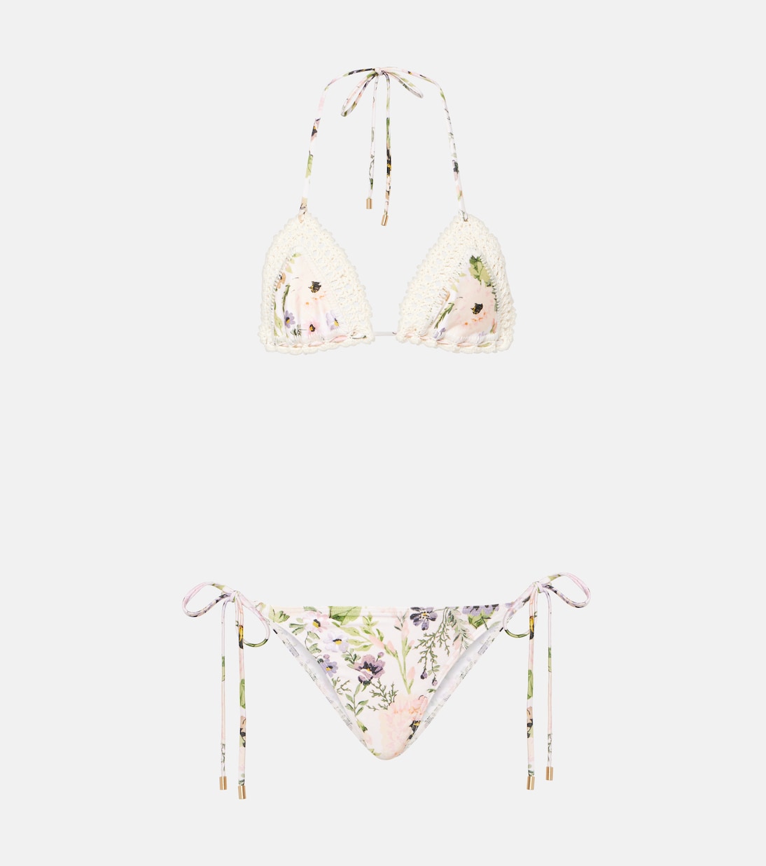 Bikini Halliday de croché floral | Zimmermann
