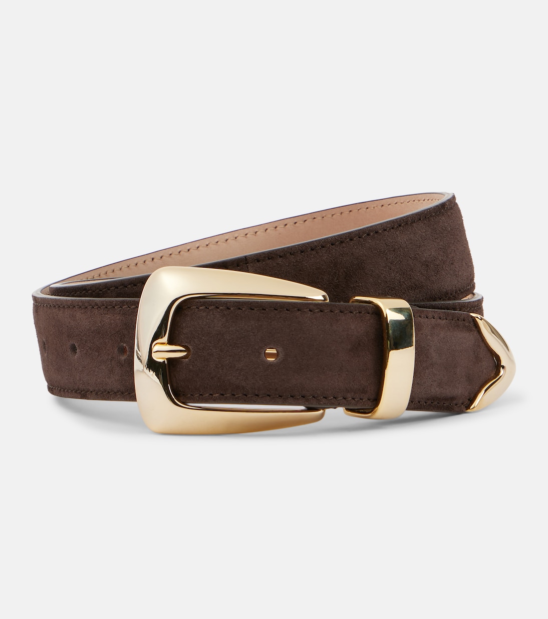 Benny suede belt | Khaite