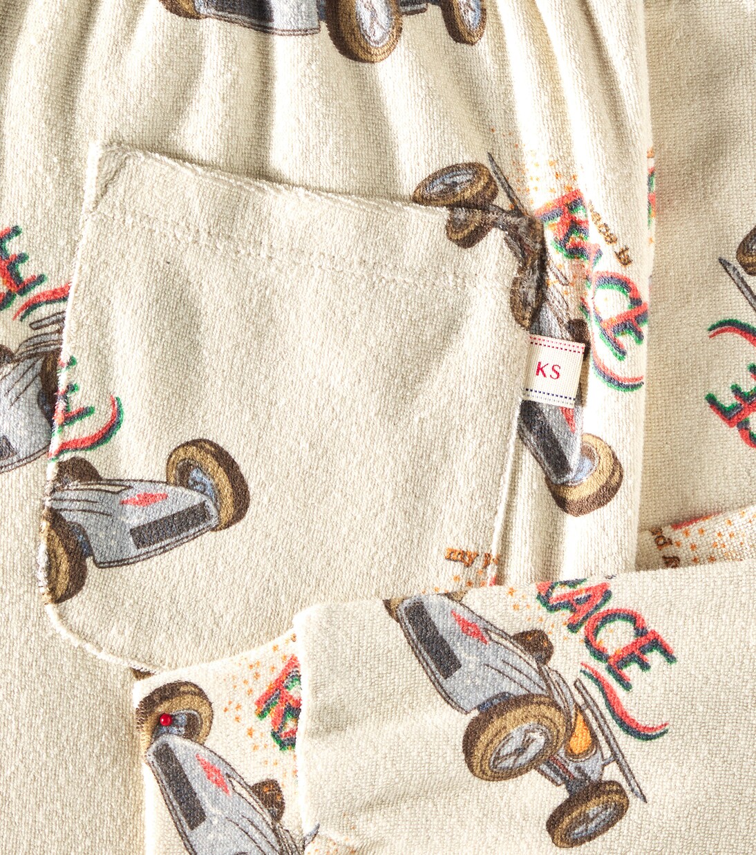 Bedruckte Jogginghose Itty aus Fleece | Konges Sløjd