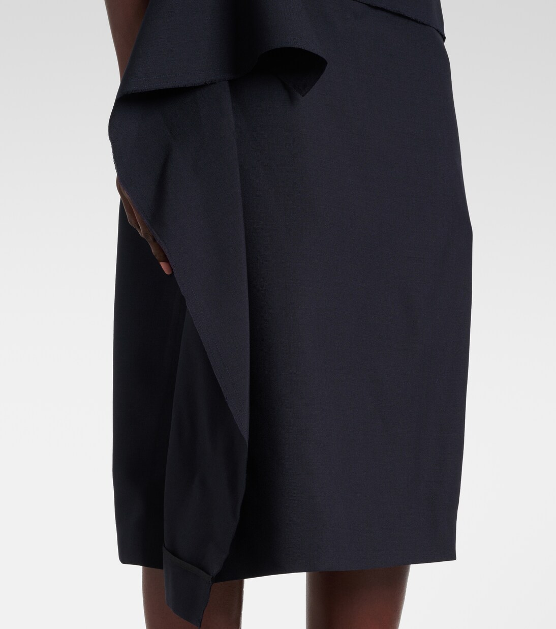 Wool wrap skirt | Plan C