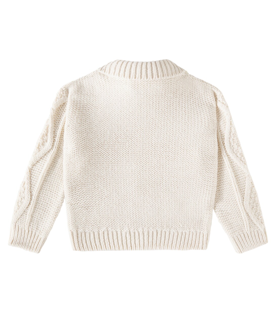 Patagonia cable-knit zip-up cardigan | The New Society