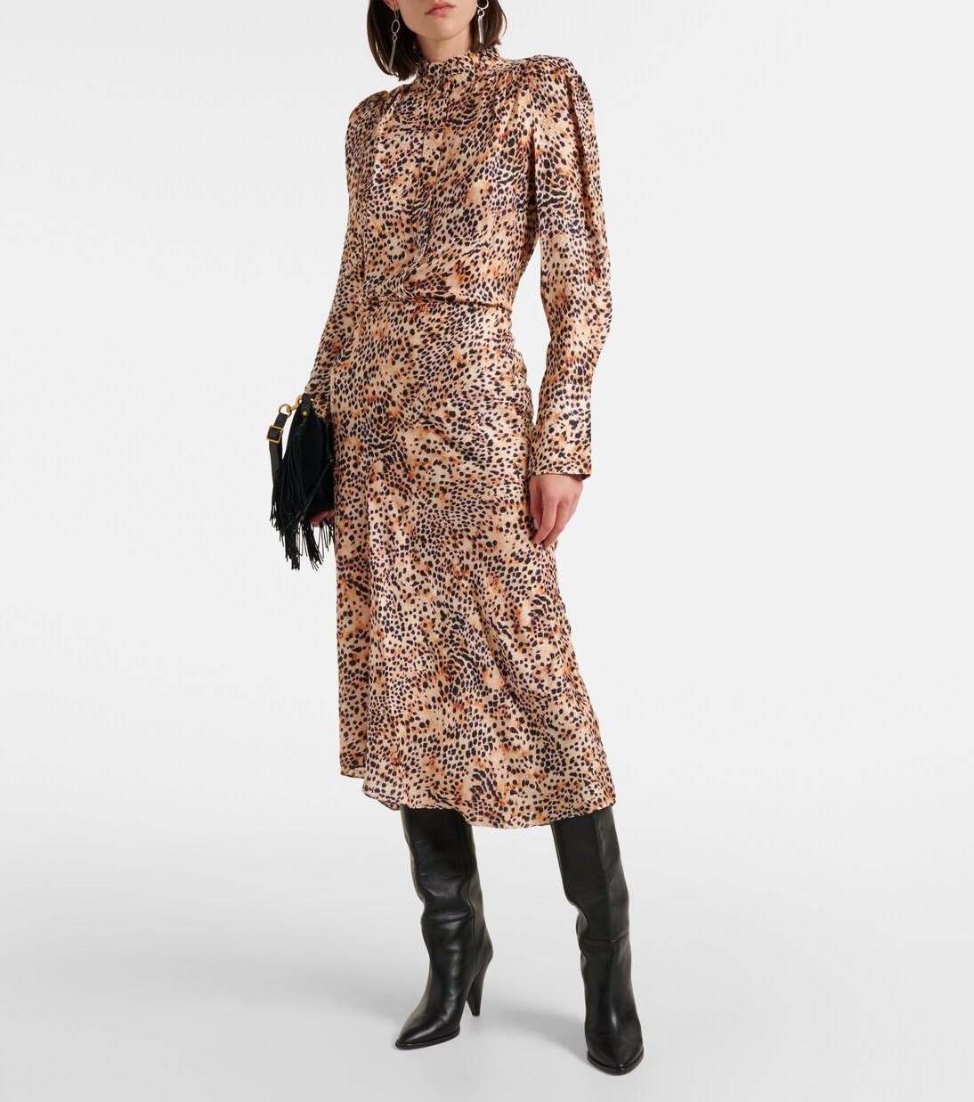 Blouse Lamia à motif léopard | Isabel Marant