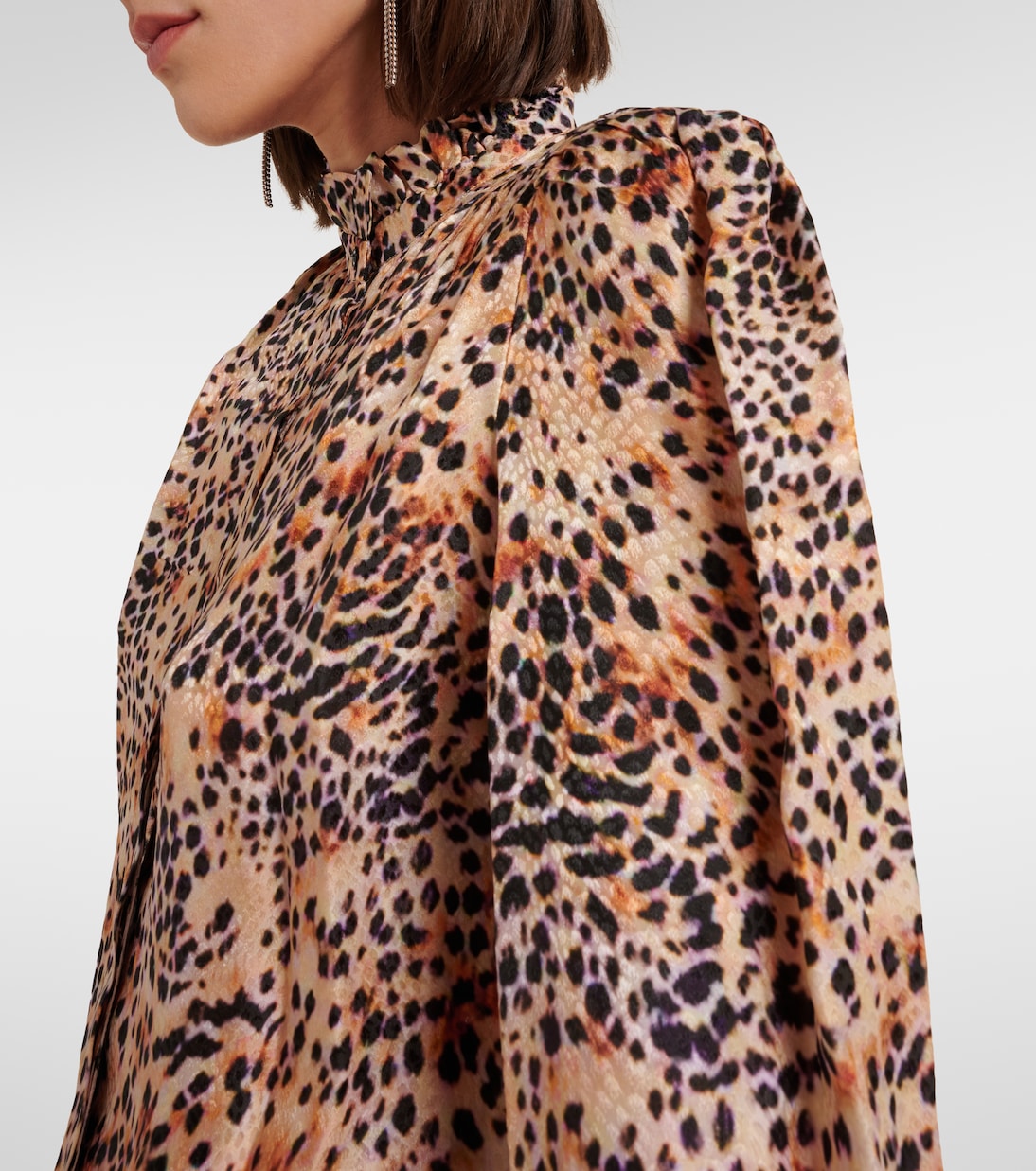 Blouse Lamia à motif léopard | Isabel Marant