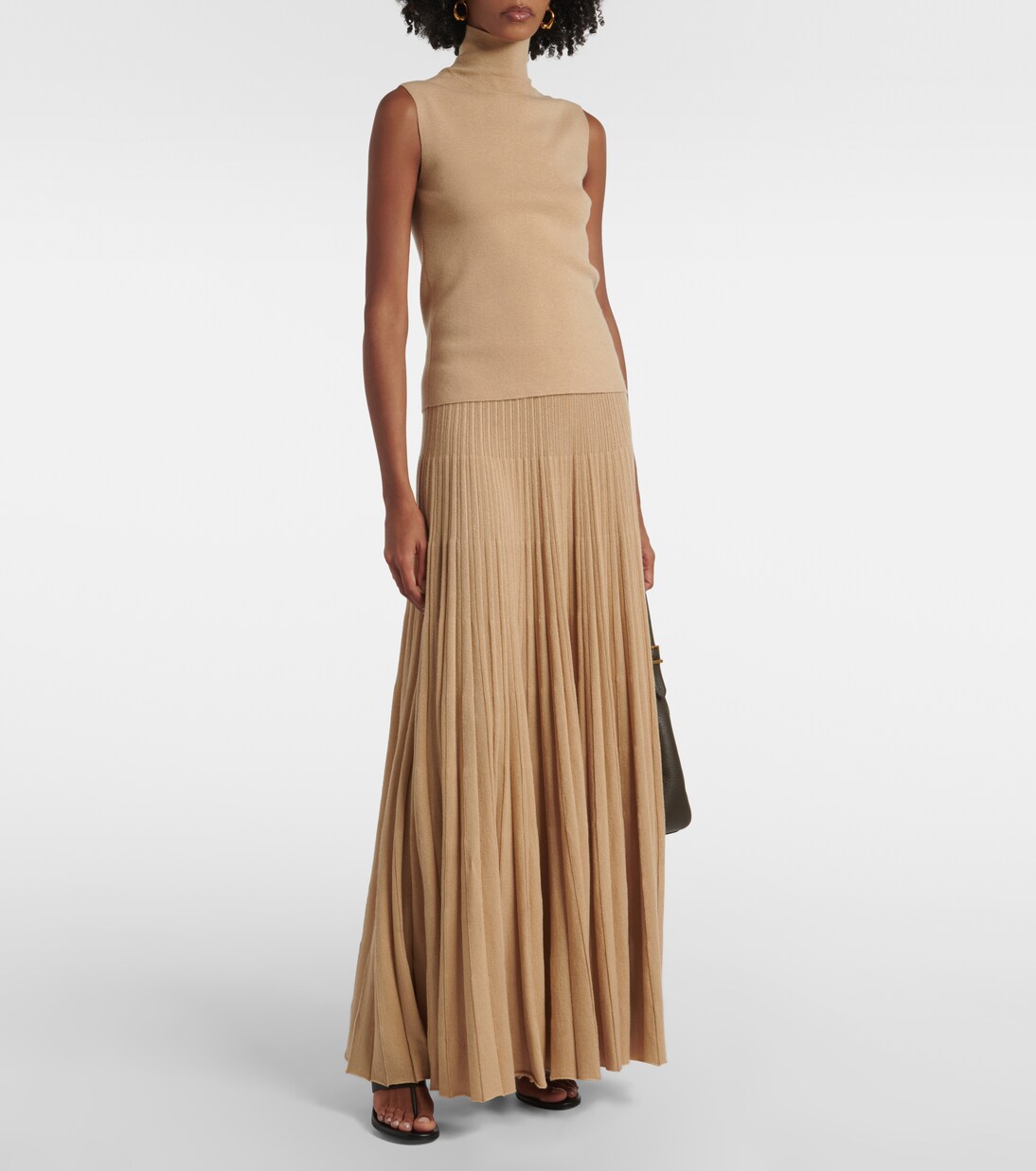 Luciole cashmere-blend turtleneck top | Loro Piana