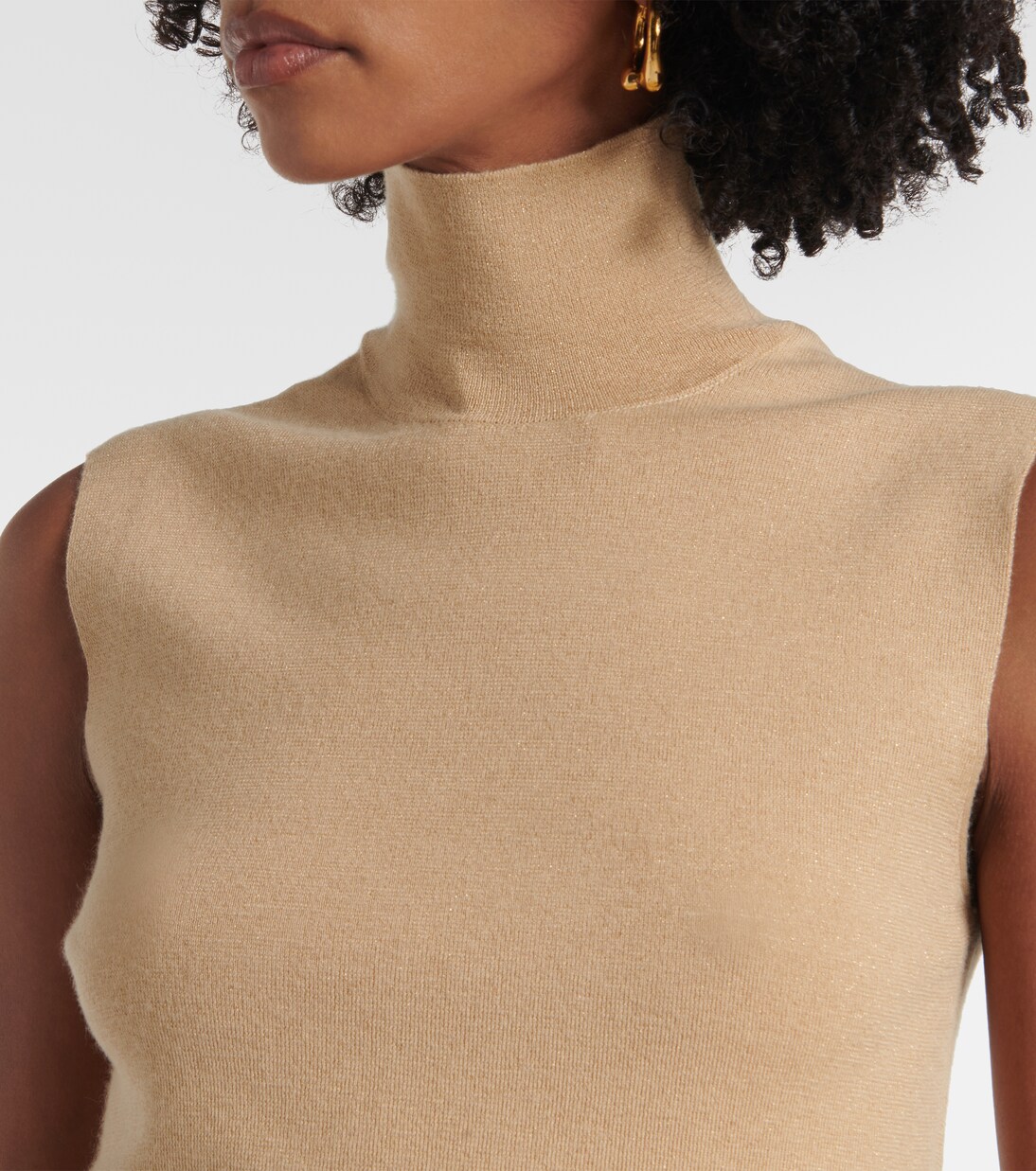 Luciole cashmere-blend turtleneck top | Loro Piana