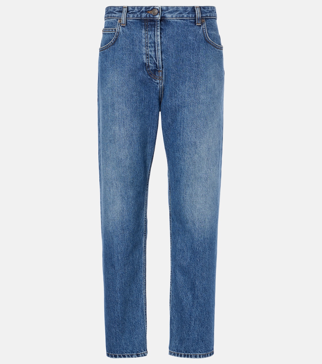 Mid-Rise Straight Jeans Riaco | The Row