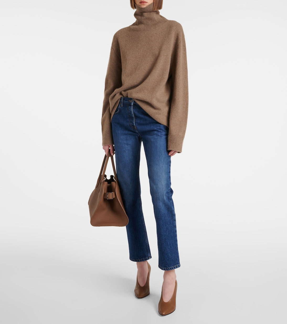Mid-Rise Straight Jeans Riaco | The Row