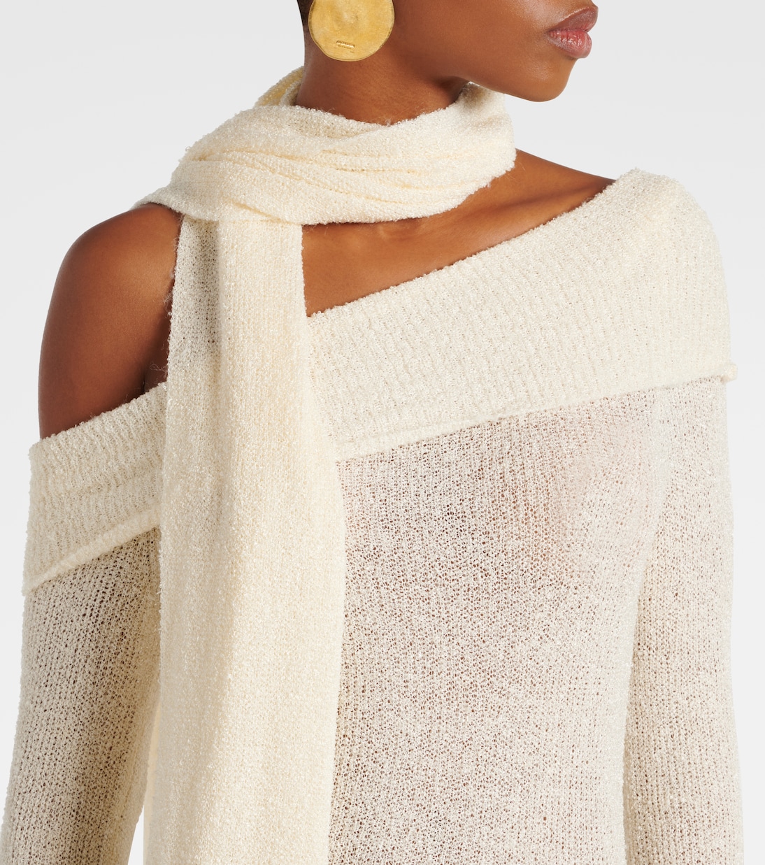 Ursa scarf-detail maxi dress | Aya Muse