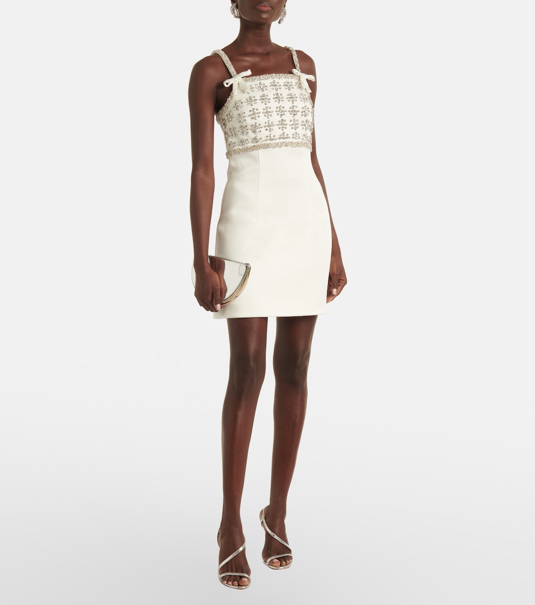 Minikleid Lia mit Kristallen | Rebecca Vallance