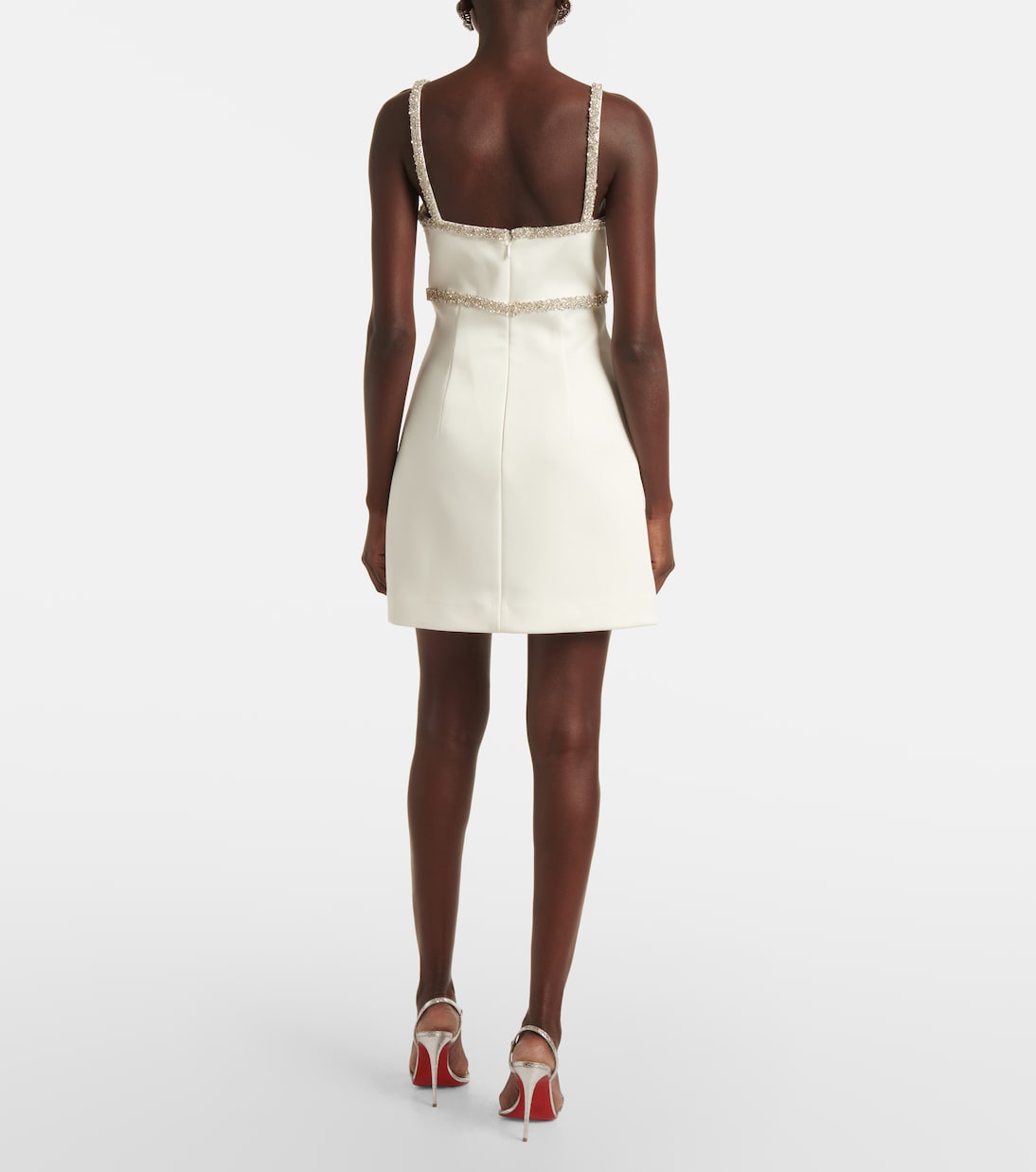 Minikleid Lia mit Kristallen | Rebecca Vallance