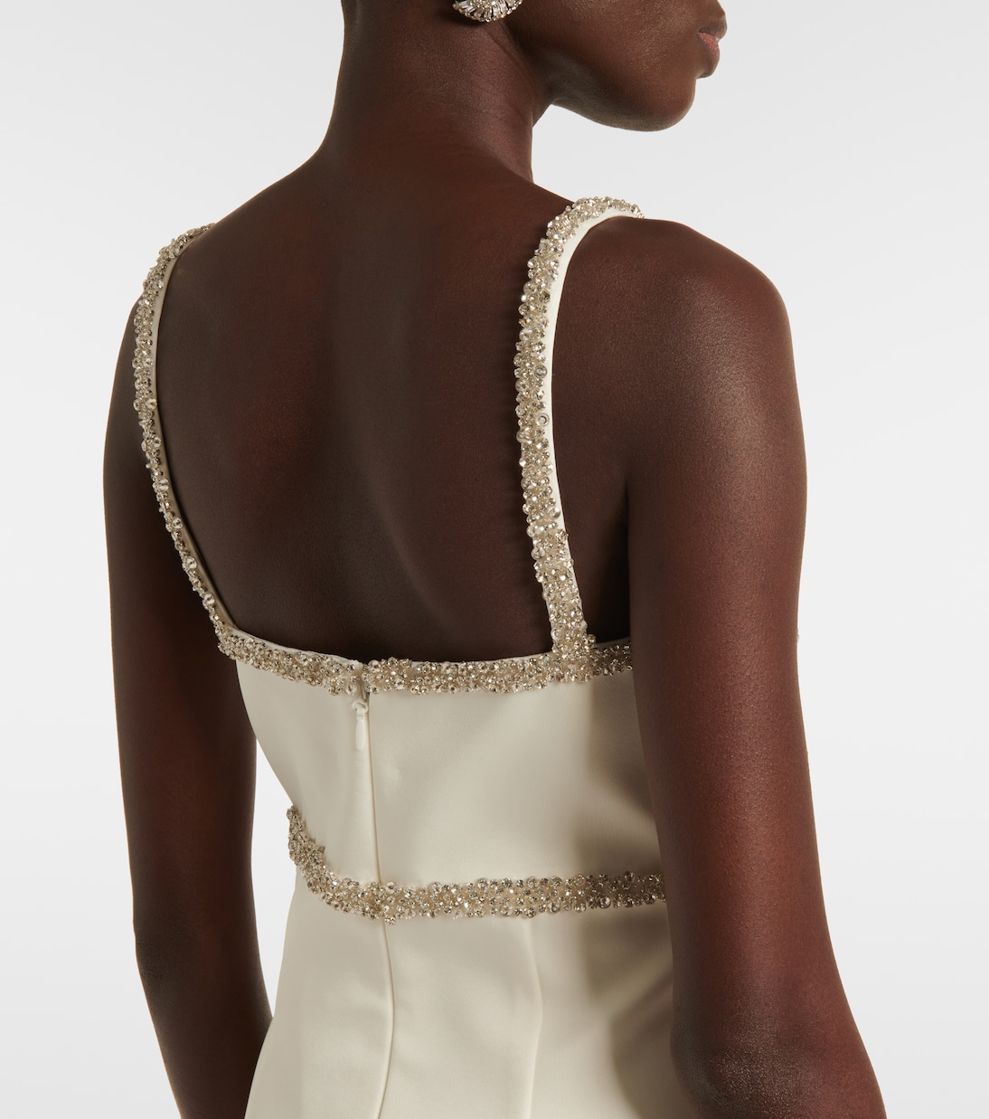 Minikleid Lia mit Kristallen | Rebecca Vallance