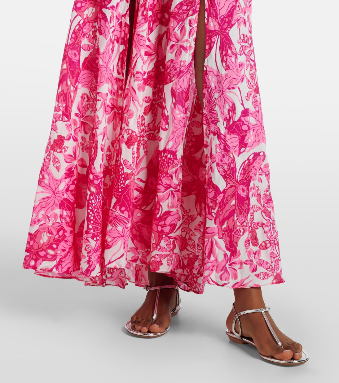 Bedrucktes Maxikleid Carla | Poupette St Barth